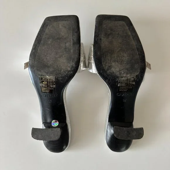 Caverley Silver Sandals - Picture 8 of 9